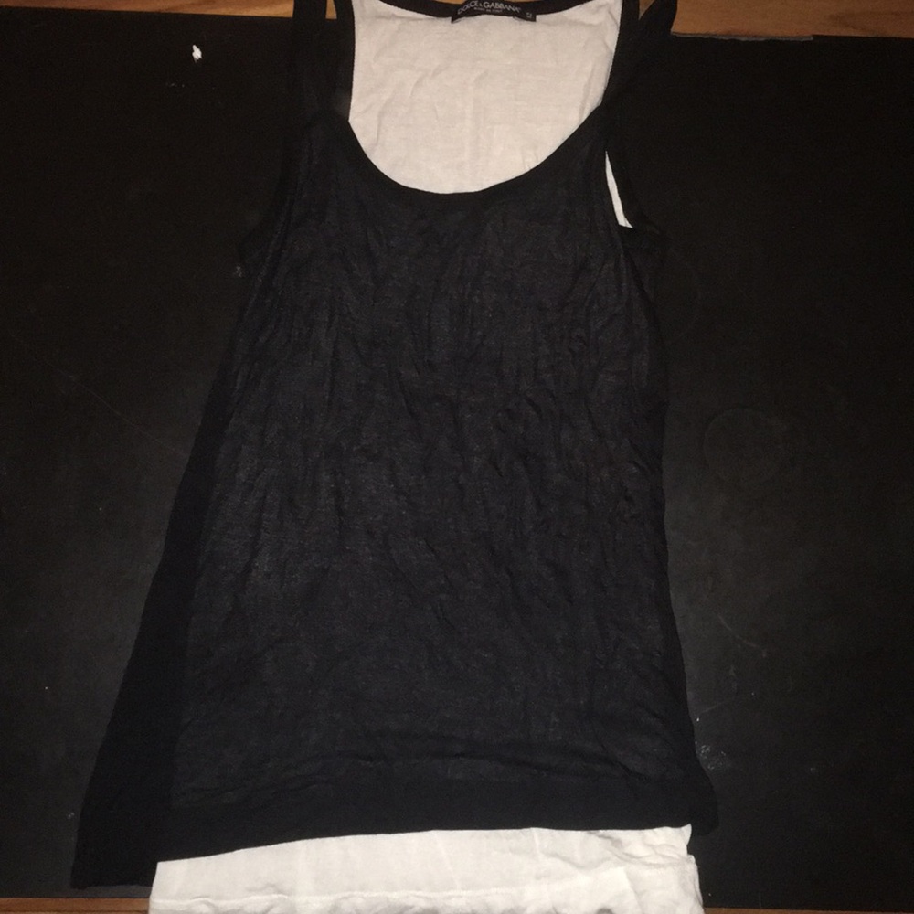 Dolce & gabbana blouse tank top size 42 Italy